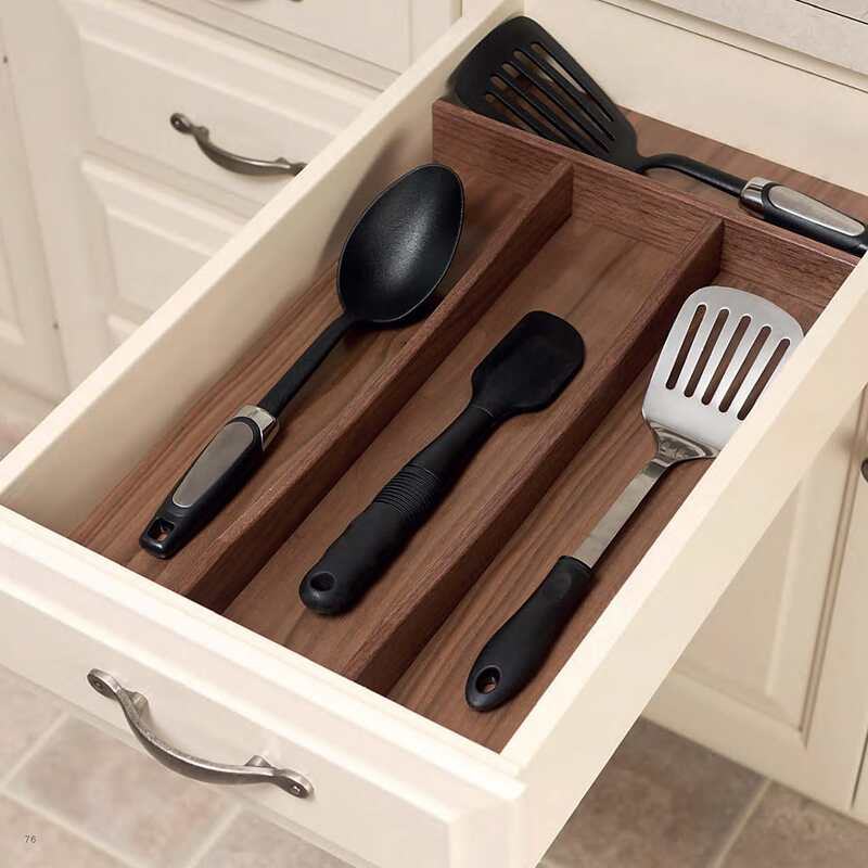Century Components Cascade Cabinet Cleaning Organizer - Solid Maple (Fits  9 Opening)